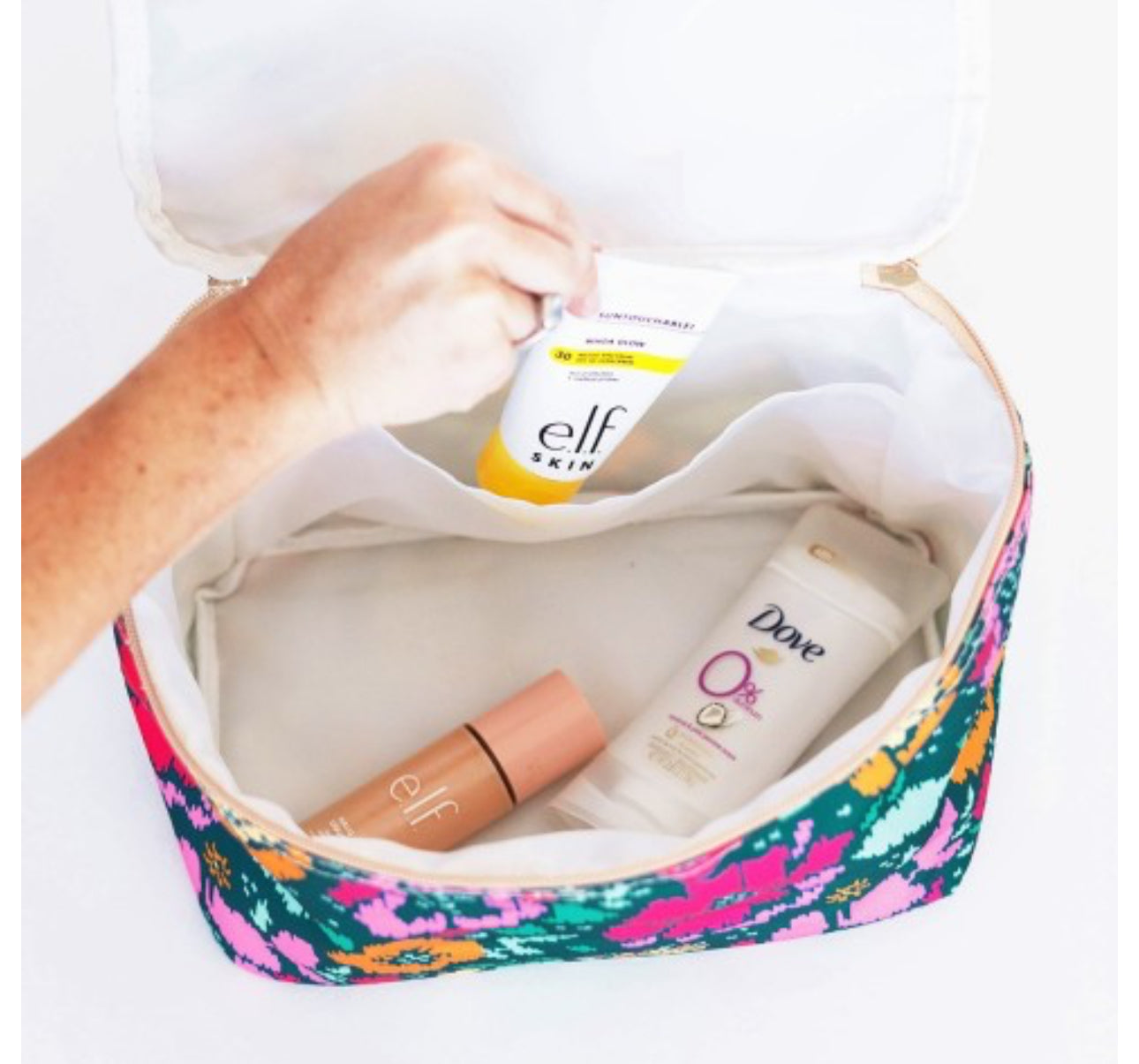 Bloom There It Is Cosmetic Bag