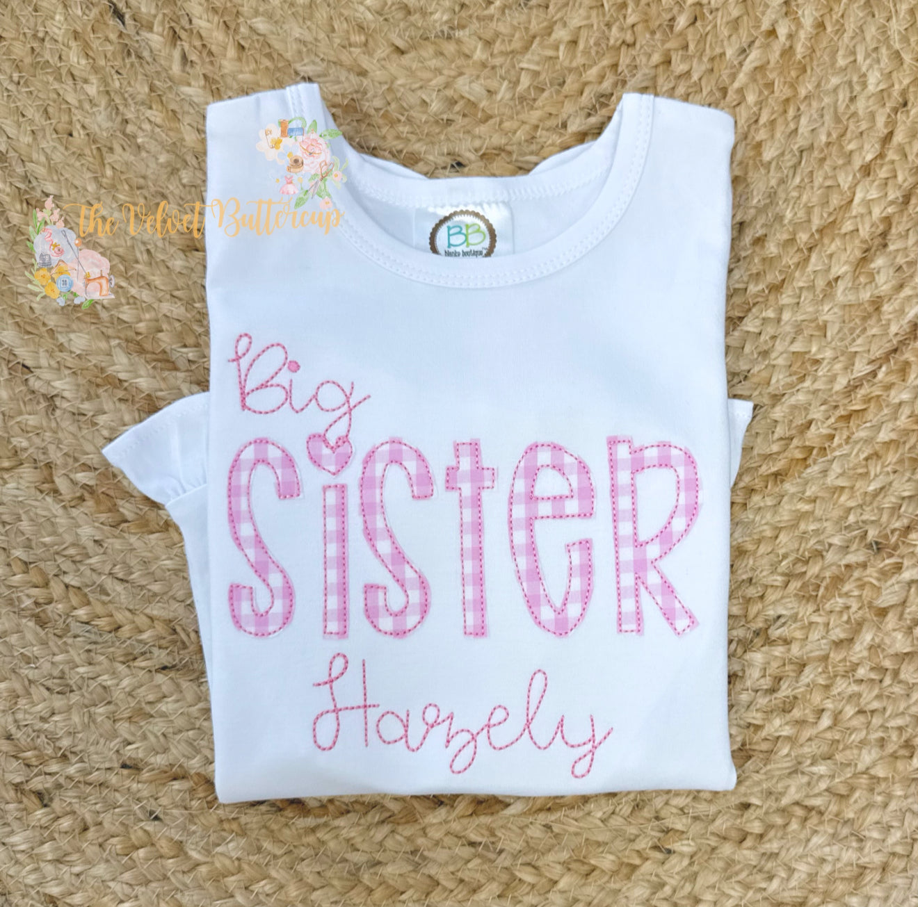 Sister Embroidered Shirt