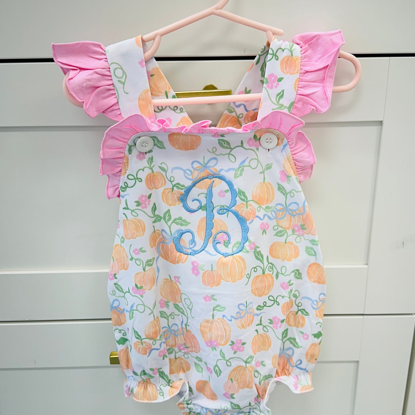 Pumpkin Patch Ruffle Bubble