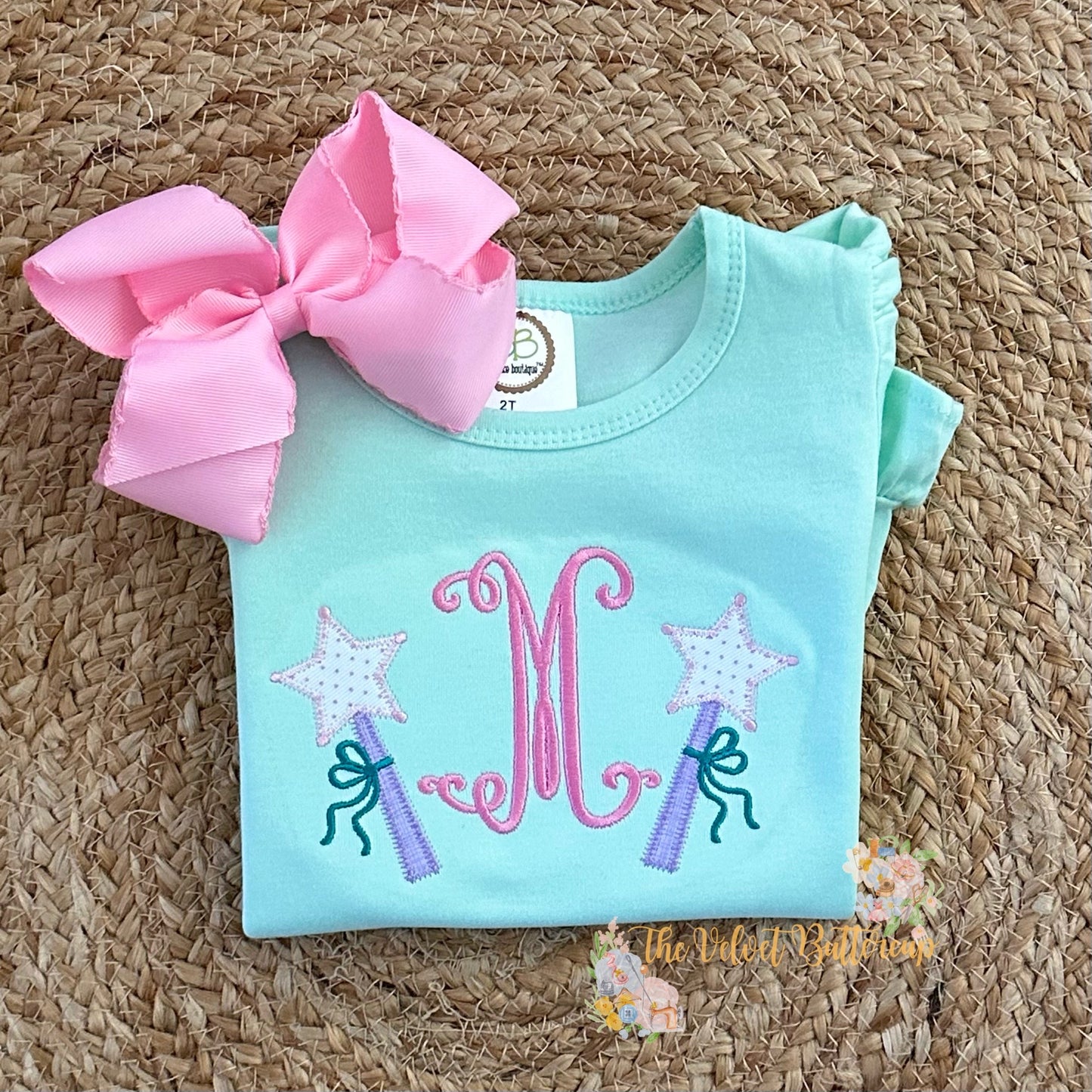 Princess Wand with Monogram