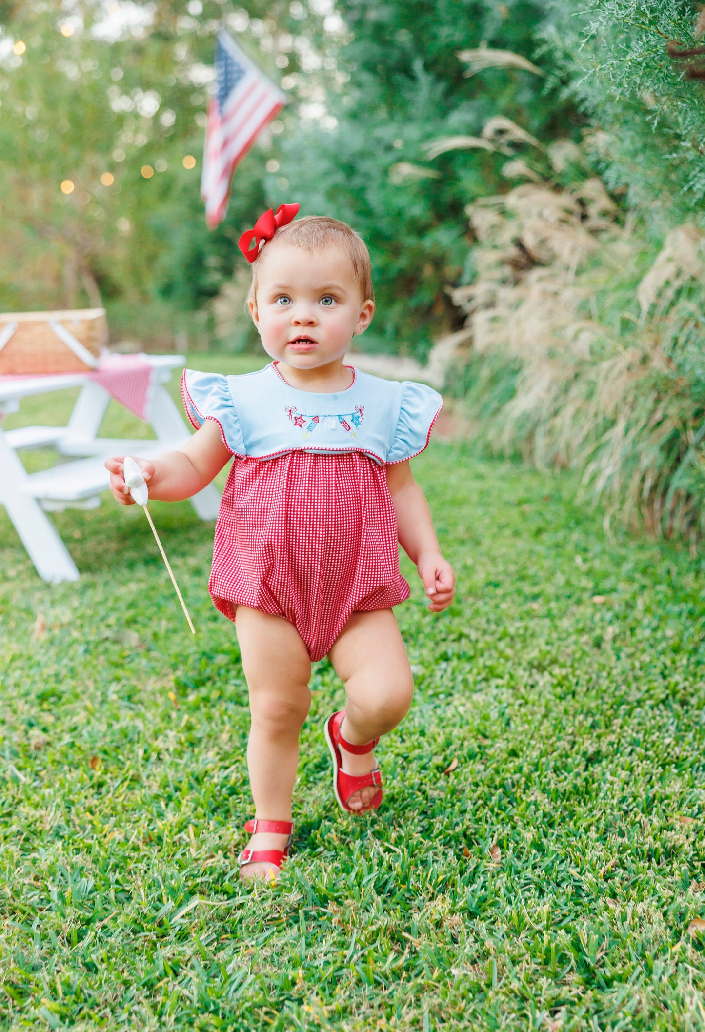 Star Spangled Banner Scallop Bubble