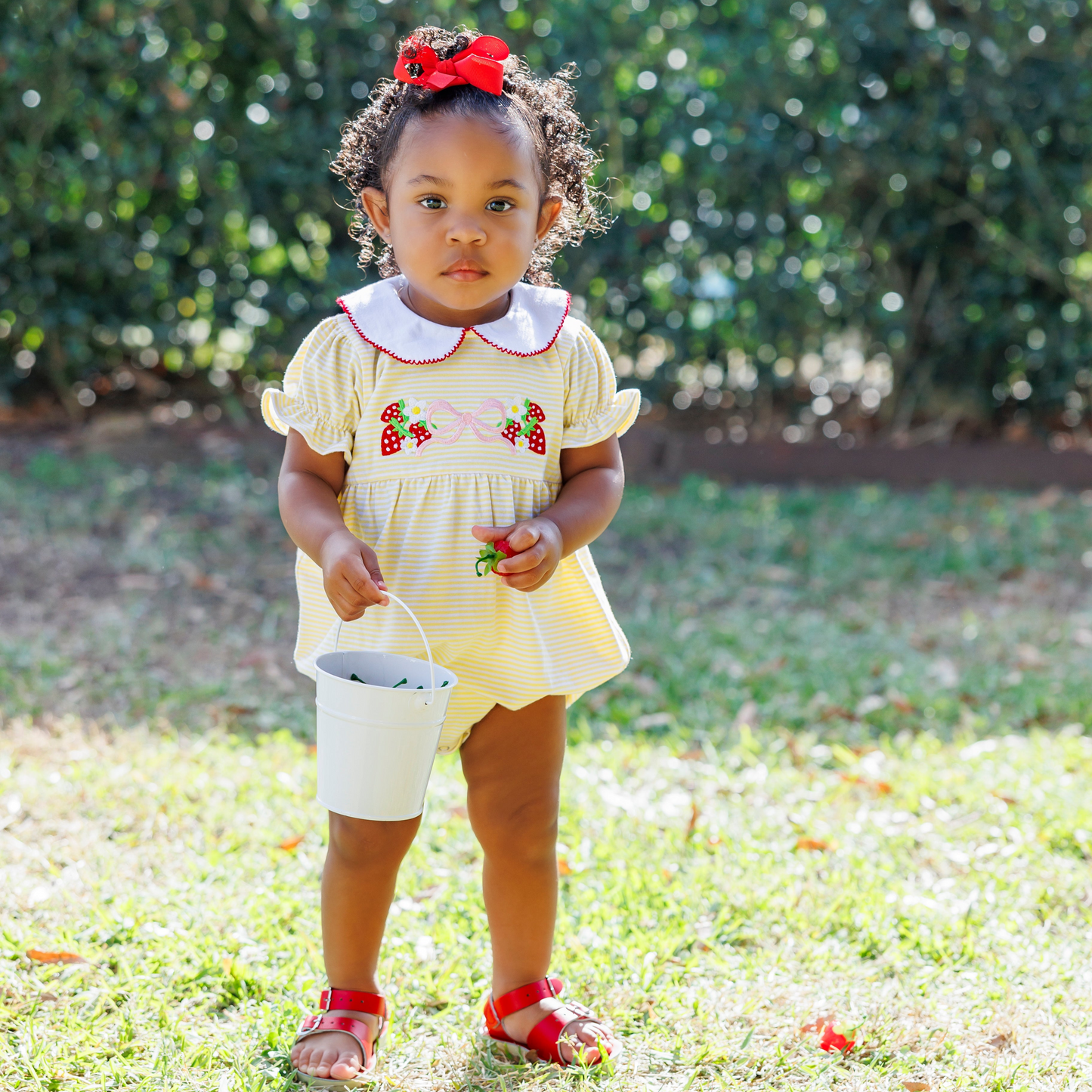 Strawberry and Bow Charlotte Bubble