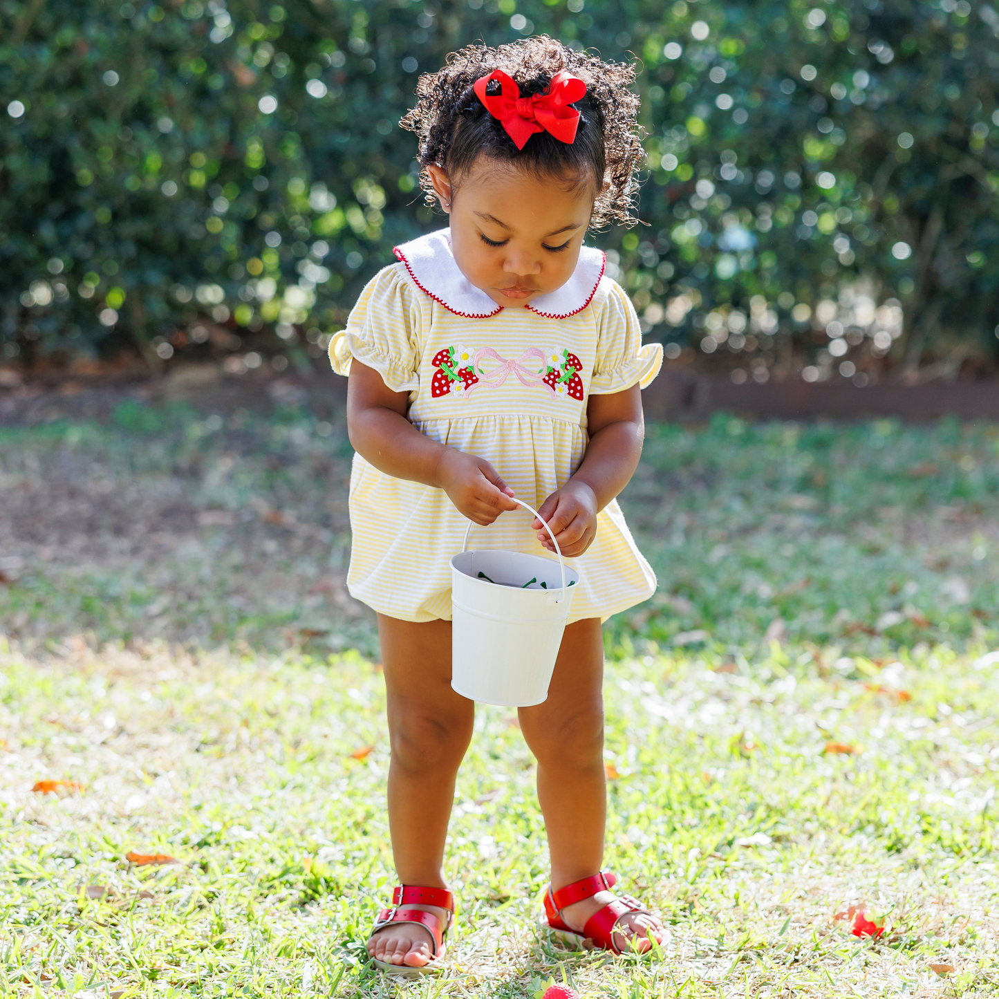 Strawberry and Bow Charlotte Bubble