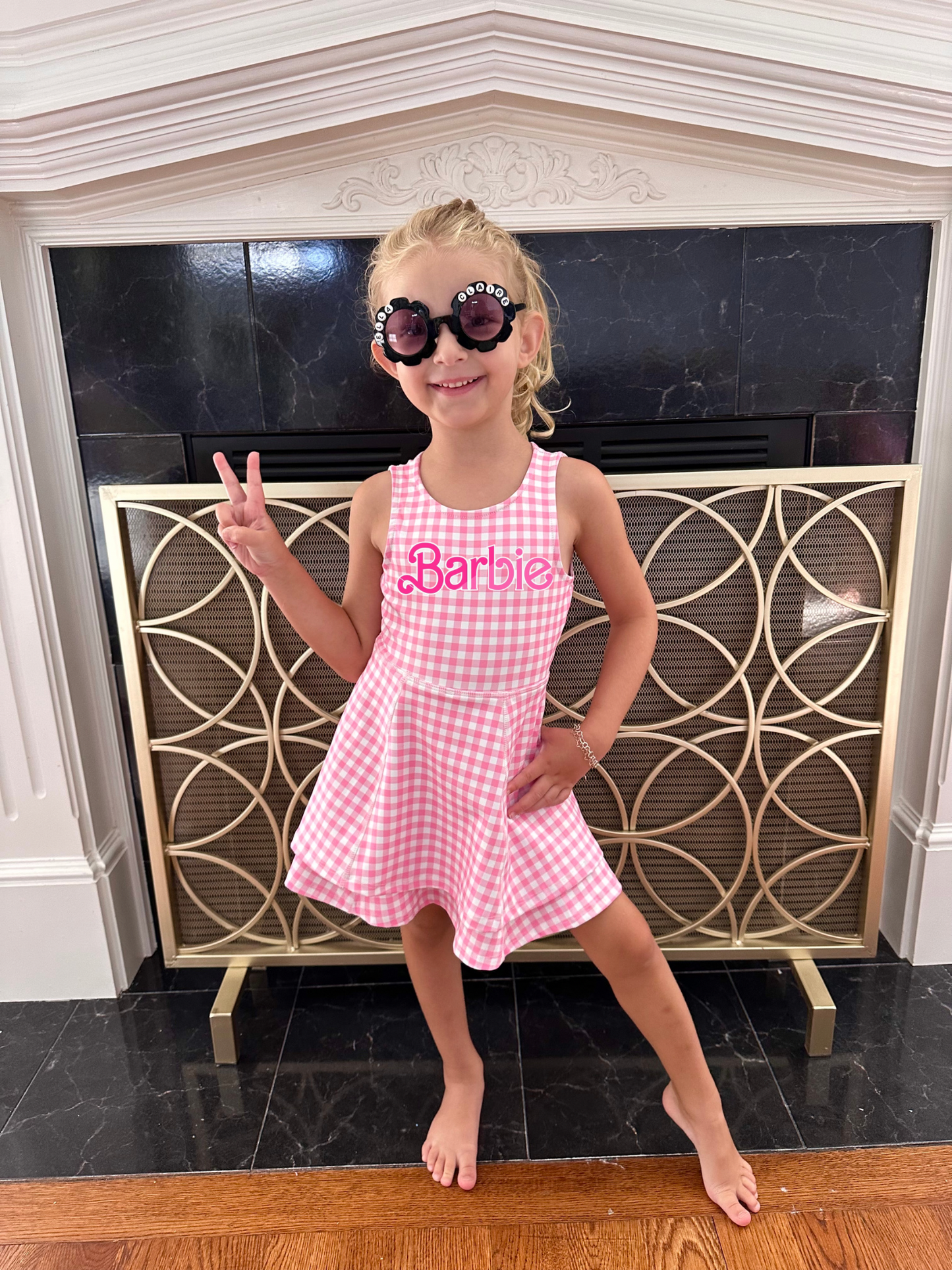 Barbie Tennis Dress in Yellow
