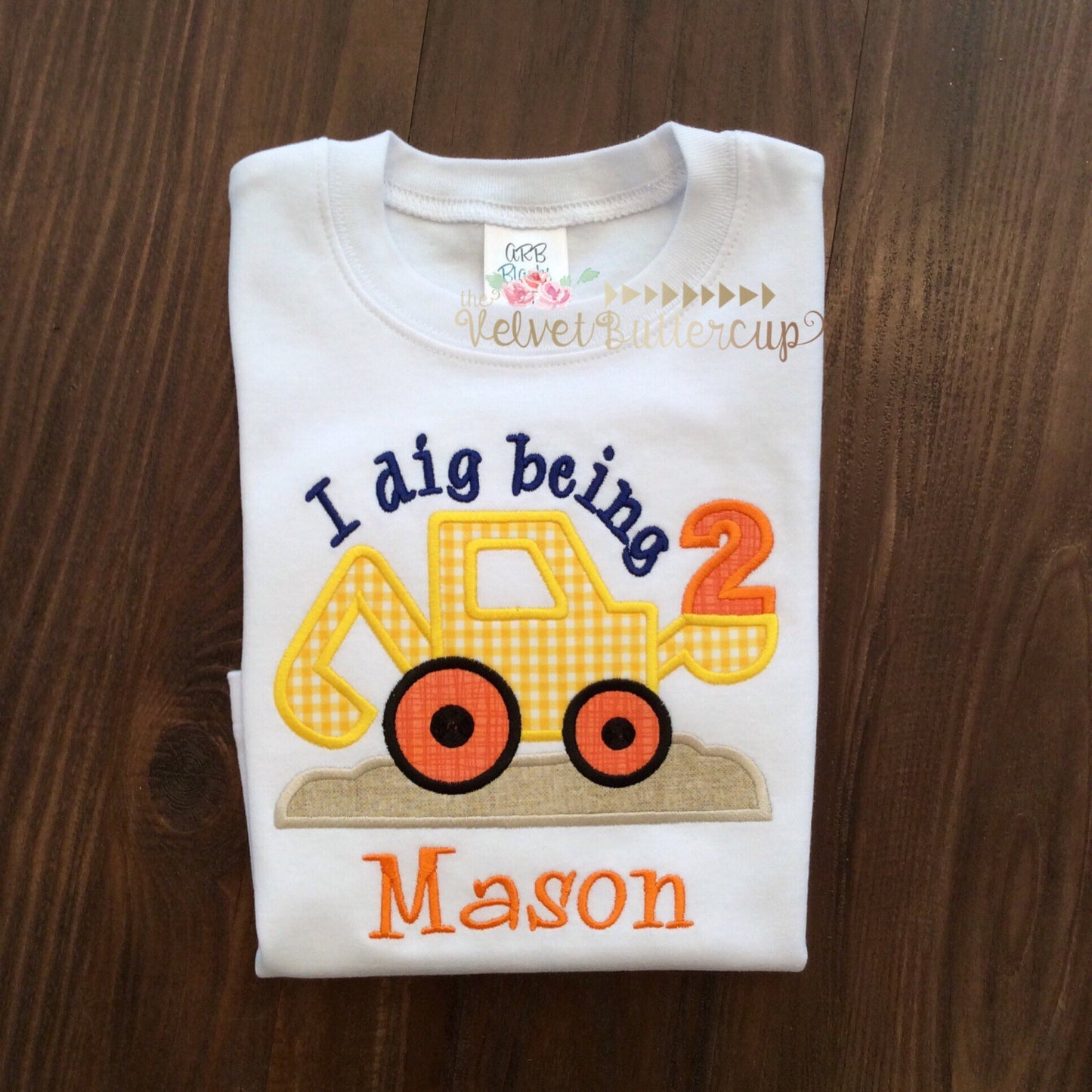 Birthday Shirt - First Birthday Shirt - Boys Birthday - Construction Birthday Shirt - Boys Birthday Shirt - Construction Birthday Party