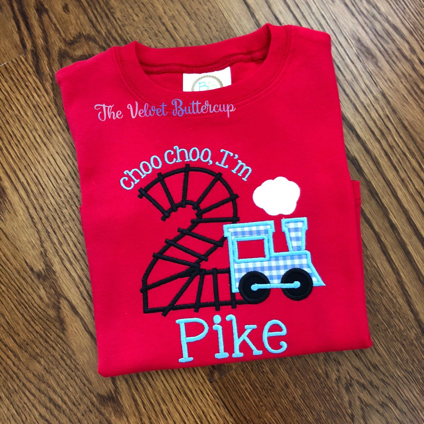 Birthday Shirt - Choo Choo I'm Two Birthday Shirt - Train Birthday Shirt - Boys Birthfay Shirt - Train Birthday Party