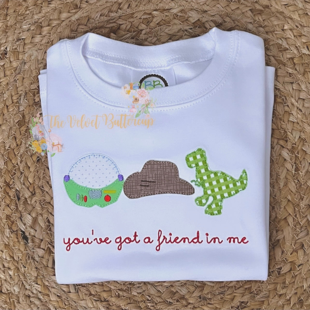 Boys Toy Trio Appliqué with Embroidered Name or Wording