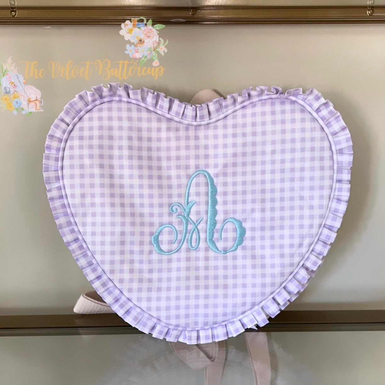 Heart Bag with Name or Monogram