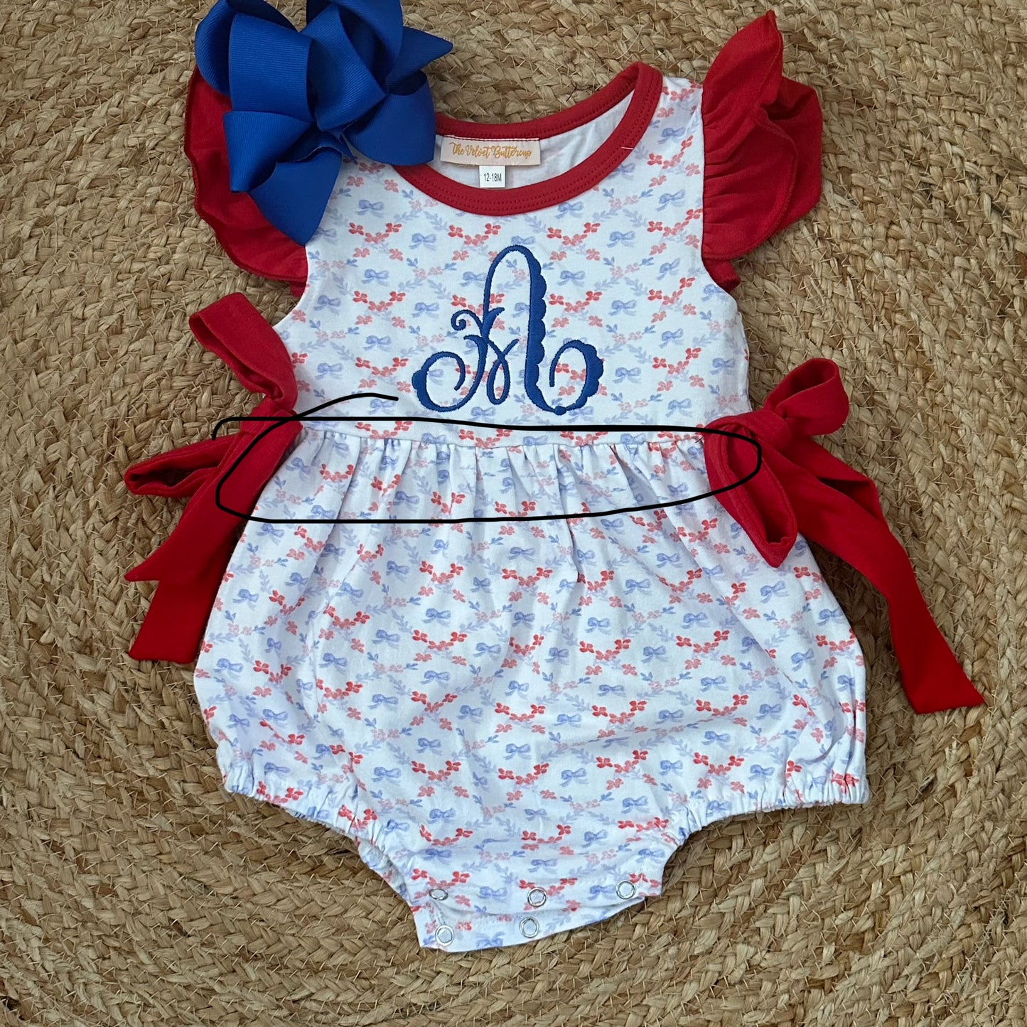 Red White & Blue Bubble or Dress