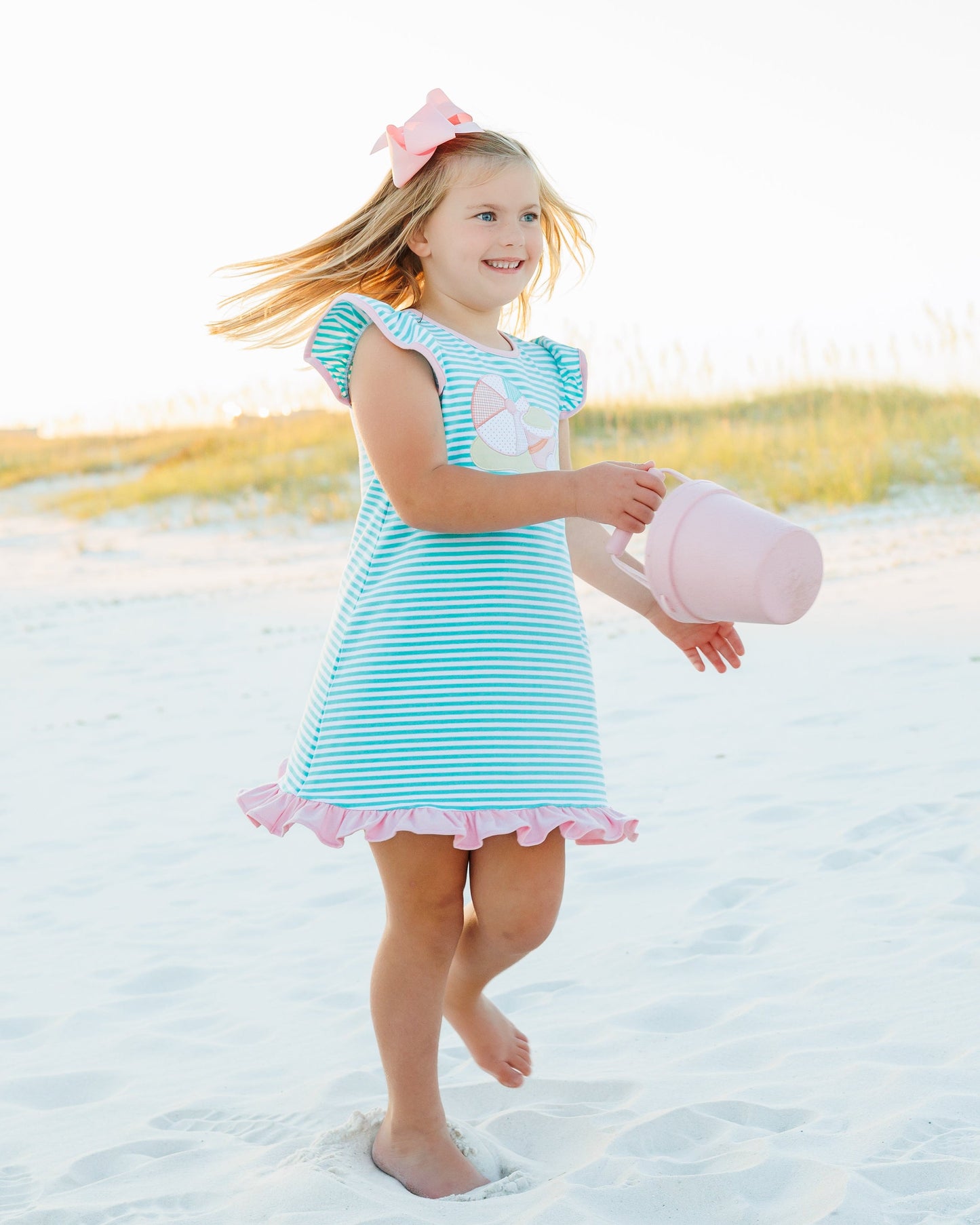Beach Days Flutter Dress
