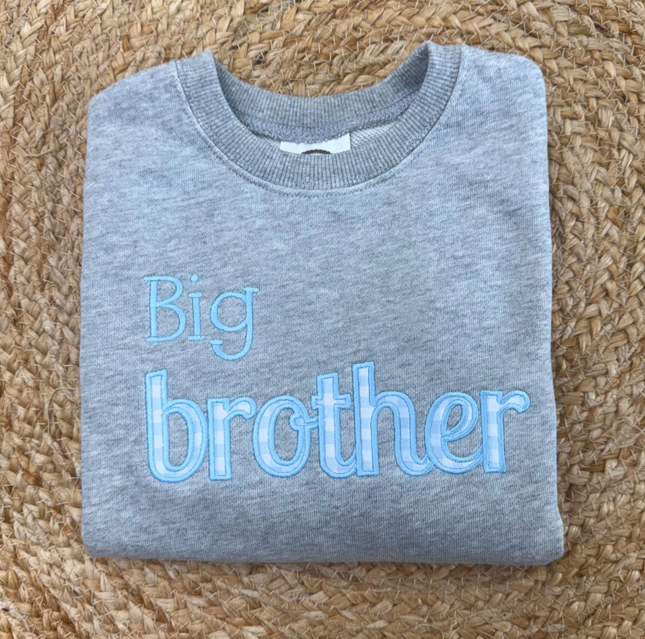 Big Brother Applique Sweatshirt