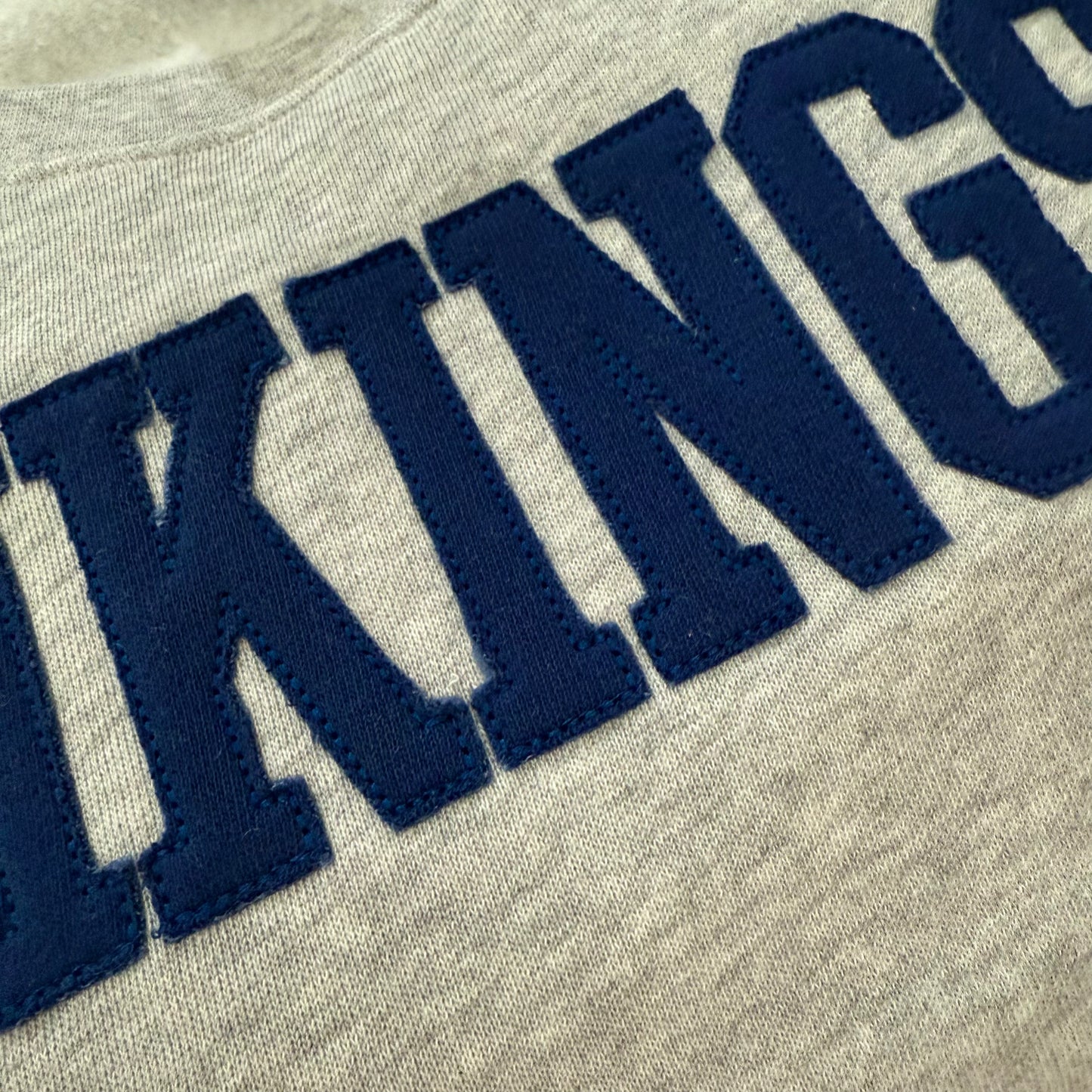 School Spirit Appliqué Sweatshirt