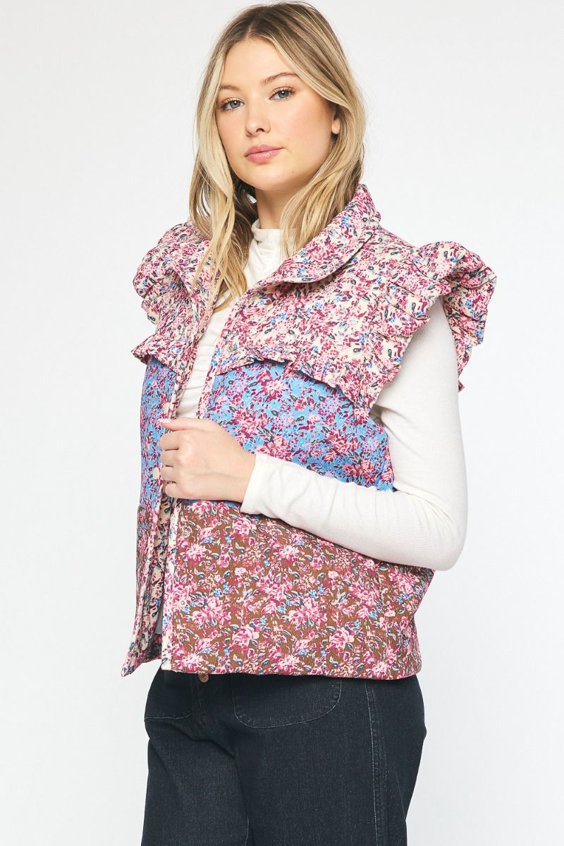 Mini Floral Vest