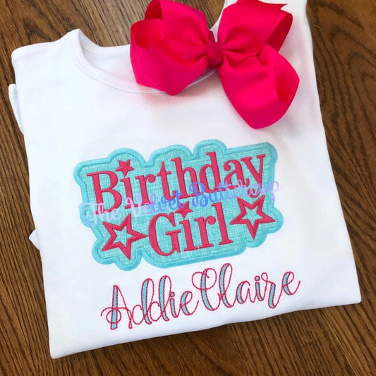 Birthday Girl - American Girl Birthday Shirt