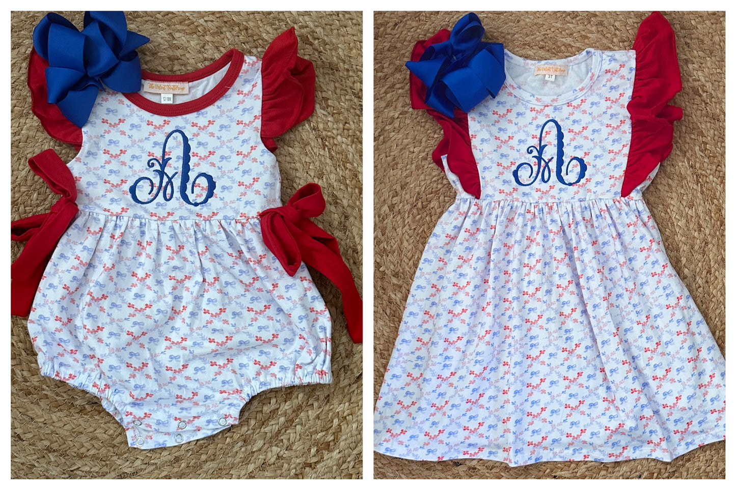 Red White & Blue Bubble or Dress