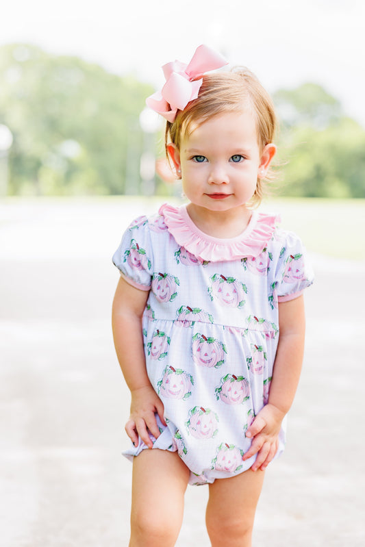 Jack O Lantern Ruffle Bubble