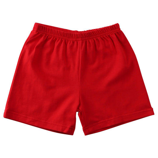 Knit Shorts - Red