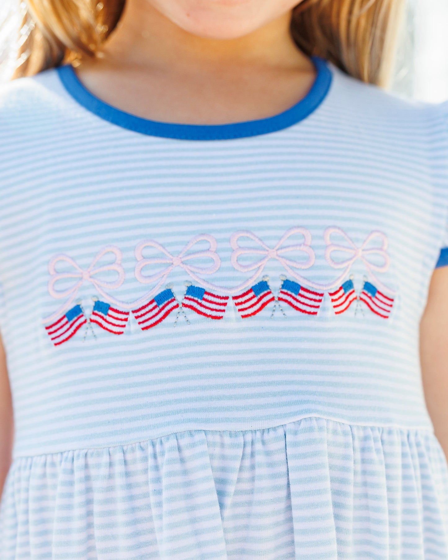 Let Freedon Ring Ruffle Pocket Dress