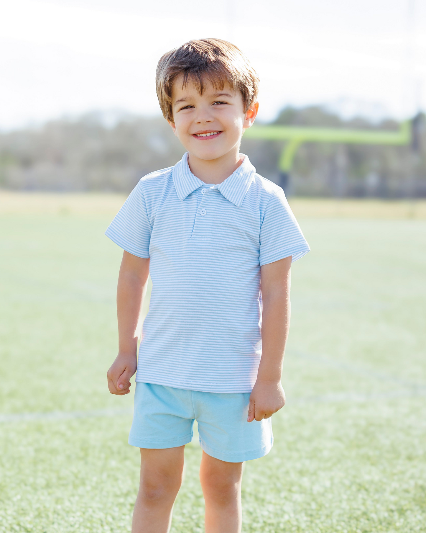 Michael Polo - Light Blue Stripe