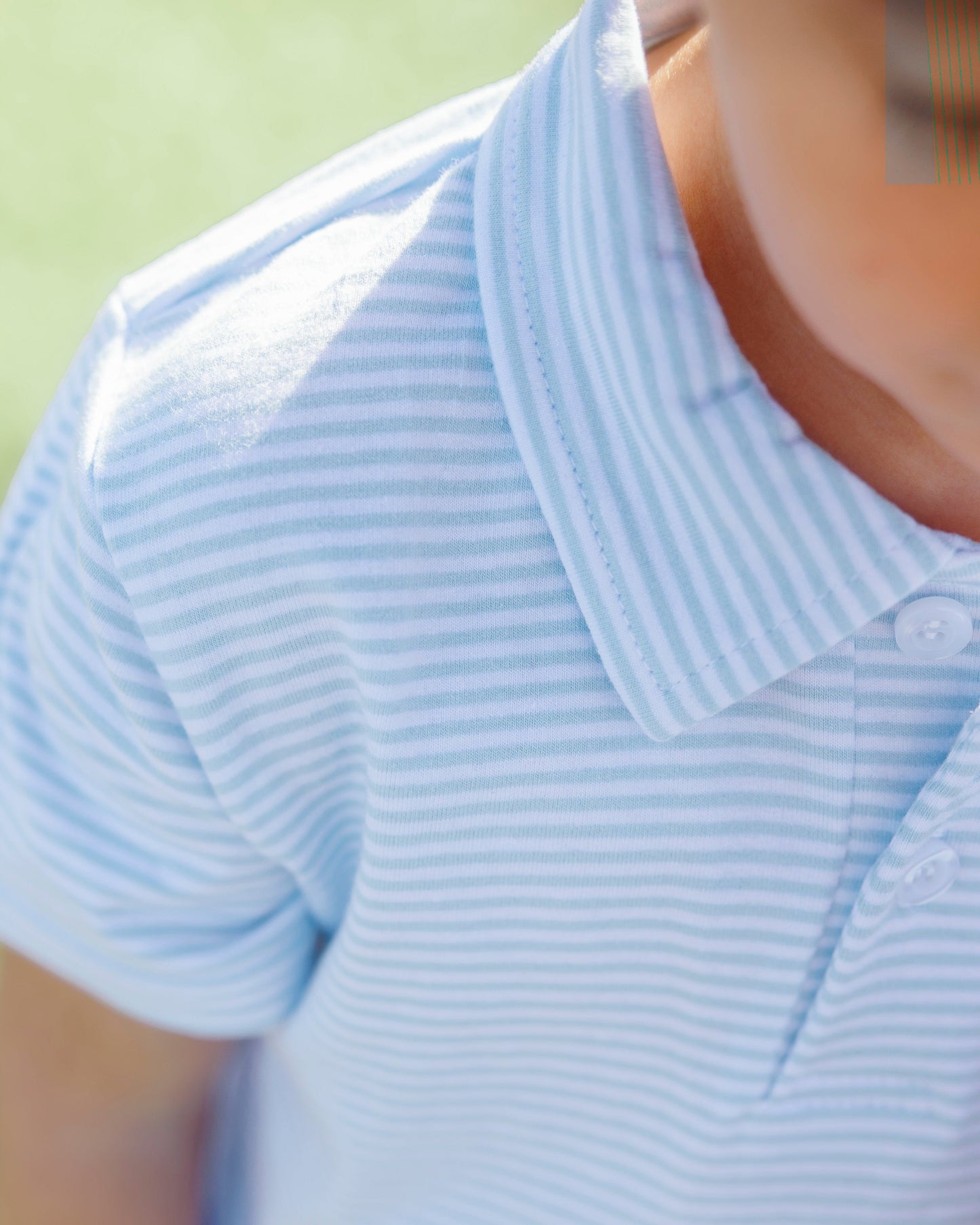 Michael Polo - Light Blue Stripe