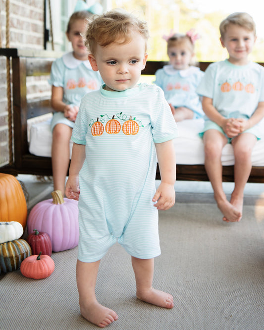 Pumpkin Trio Romper