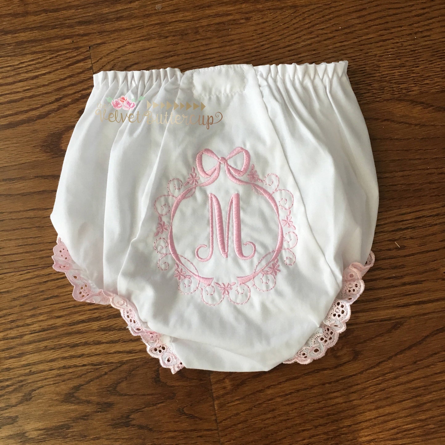 Monogram Baby Shower Set - Monogram Baby Set - Monogram Baby Bloomers - Baby Shower Gift - Baby Gift - Shower Gift - Monogrammed Gift