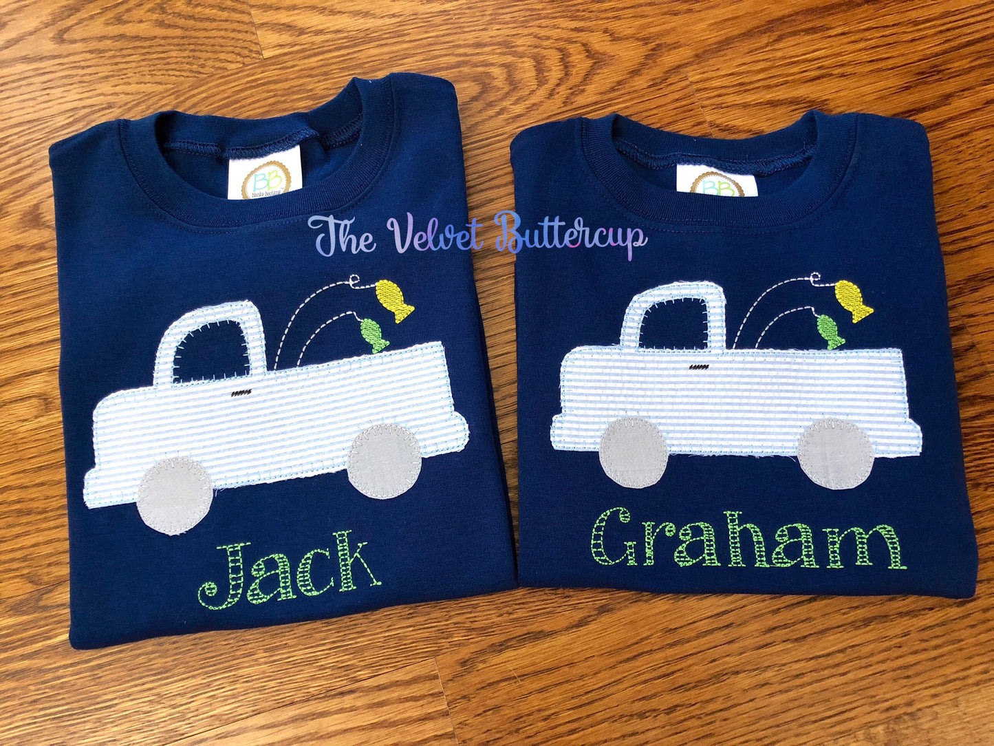 Fishing Truck - Boys Personalized Shirt - Monogrammed Shirt - Summer Shirt - Personalized Shirt - Fish Shirt - Camping Shirt - Fishing Shirt