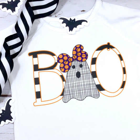 Halloween Shirt - Boo Shirt - Ghost Shirt - Monogram Halloween Shirt - Custom Halloween Shirt - Personalized Halloween Shirt