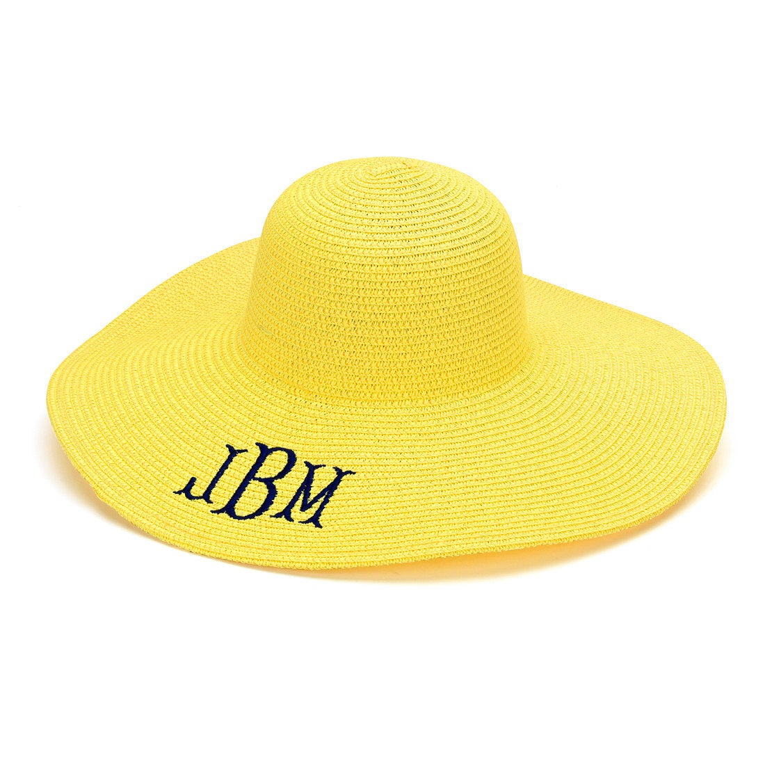 Monogram Sun Hat - Monogram Floppy Hat - Monogram Beach Hat - Beach Hat - Floppy Hat - Personalized Floppy Hat - Personalized Sun Hat