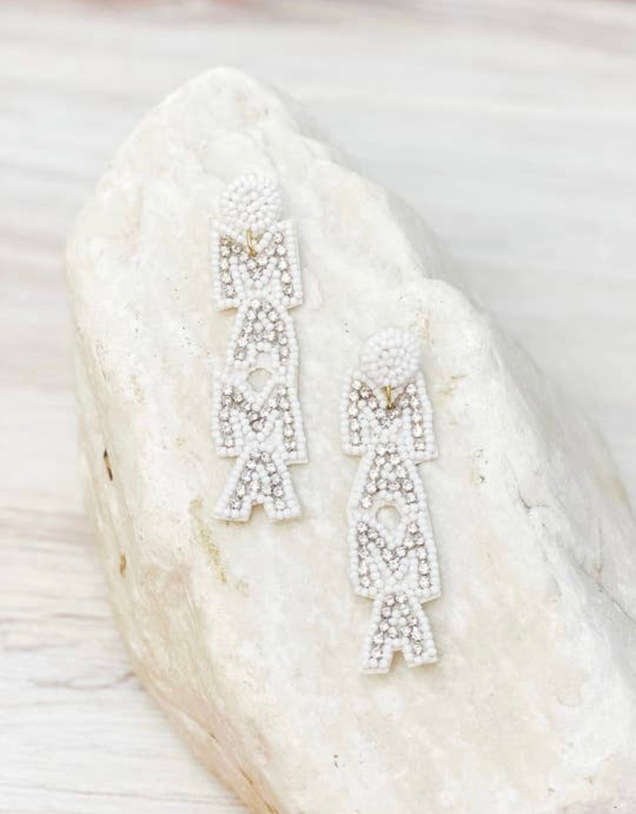 Beaded MaMa Earrings