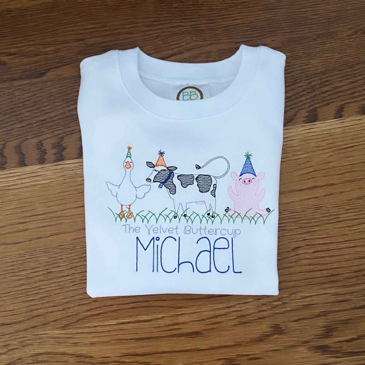 Farm Animal Birthday Shirt